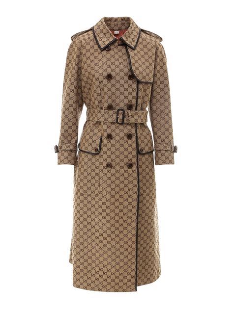 gucci coats for girls|gucci trench coat women's.